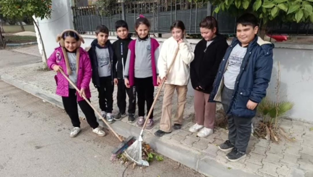 Cumhuriyet İlkokulu - BİLSEM, ÇEDES ve SIFIR ATIK Projeleri Kapsamında Faaliyette Bulundular