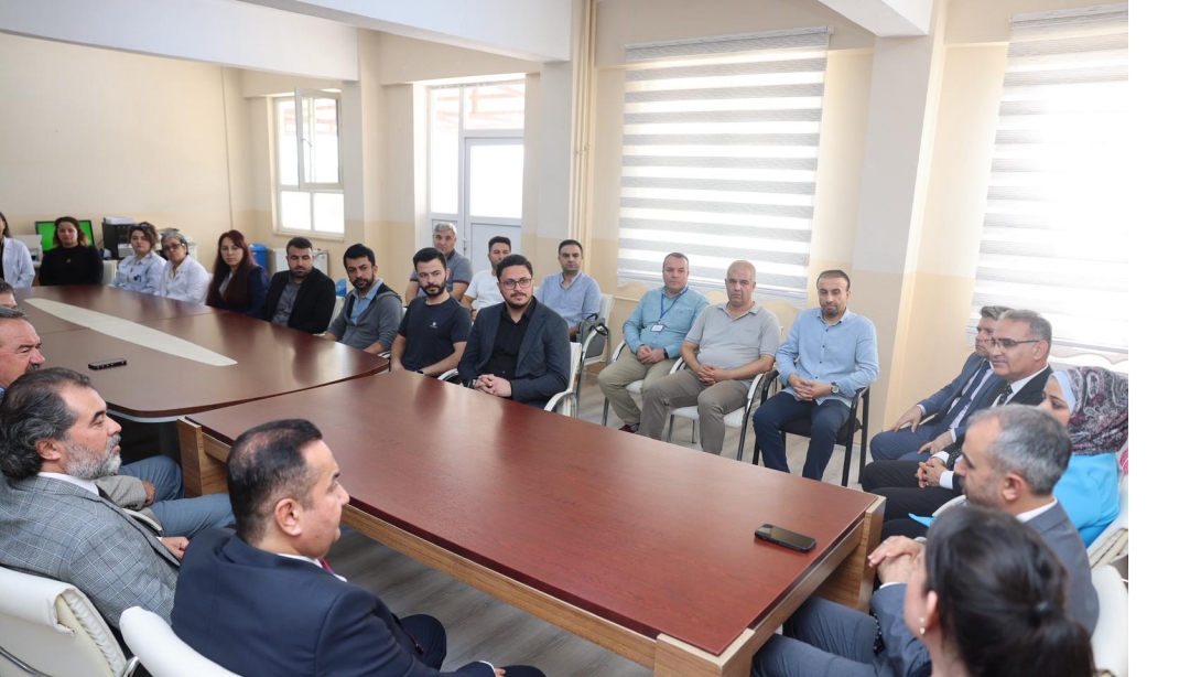 İl Milli Eğitim Müdürümüz Sayın Yusuf TÜFEKÇİ'nin İmamoğlu Anadolu İmam Hatip Lisesine Ziyareti